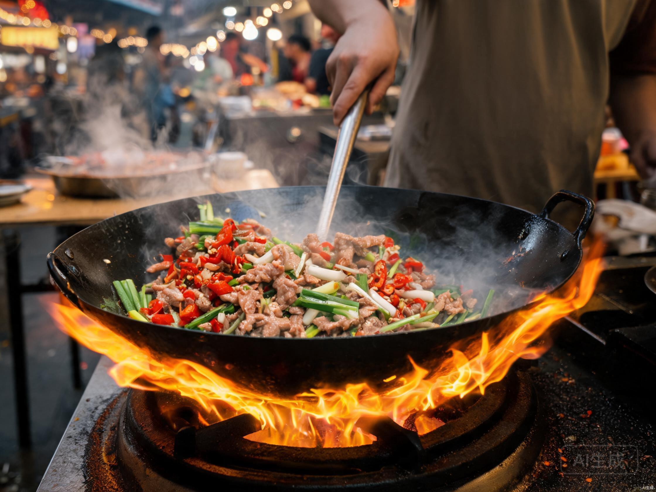 Xiangjiang River School wok stir-fry